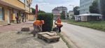 БКС продължава ремонтите на тротоари в Търговище