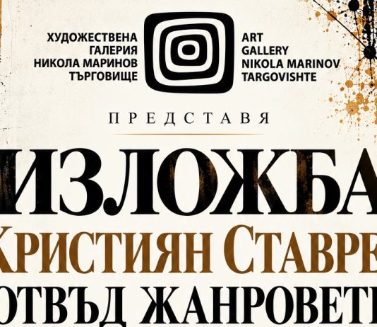 Първа самостоятелна изложба на Кристиян Ставрев в Търговище